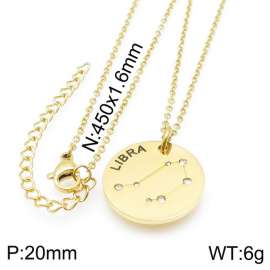 SS Gold-Plating Necklace