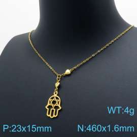 SS Gold-Plating Necklace