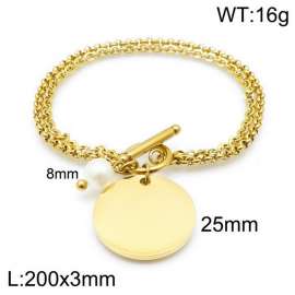 Stainless Steel Gold-plating Bracelet