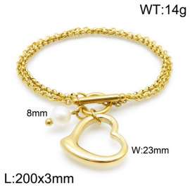 Stainless Steel Gold-plating Bracelet