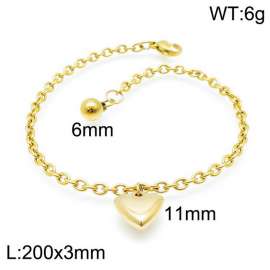 Stainless Steel Gold-plating Bracelet