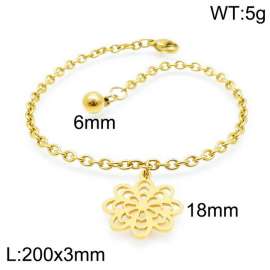 Stainless Steel Gold-plating Bracelet