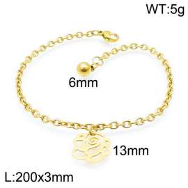 Stainless Steel Gold-plating Bracelet