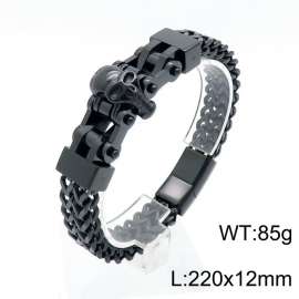 Stainless Skull Bracelet