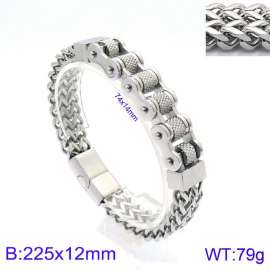 Stainless Steel Bicycle Bracelet