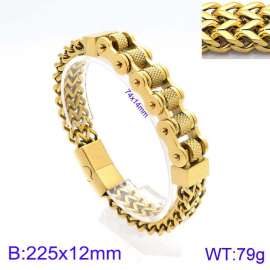 Stainless Steel Bicycle Bracelet