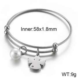 Stainless Steel Wire Bangle