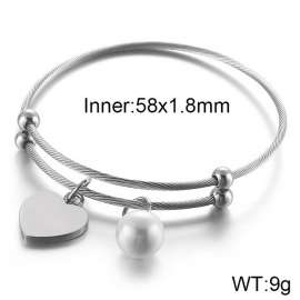 Stainless Steel Wire Bangle