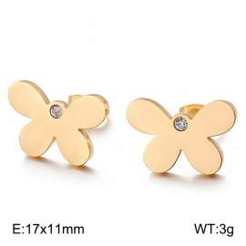 SS Gold-Plating Earring