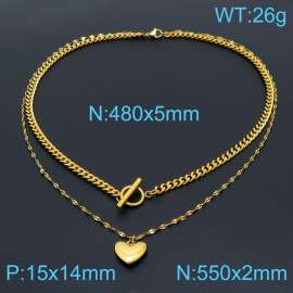 SS Gold-Plating Necklace