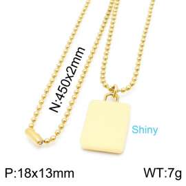 SS Gold-Plating Necklace