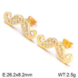 SS Gold-Plating Earring