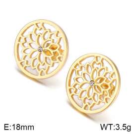 SS Gold-Plating Earring