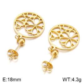 SS Gold-Plating Earring