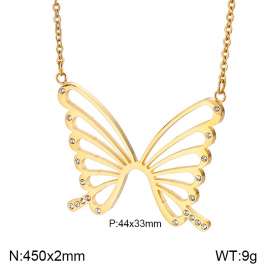 SS Gold-Plating Necklace