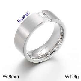 Stainless Steel Stone&Crystal Ring