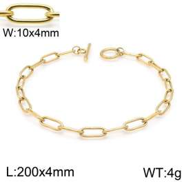 Stainless Steel Gold-plating Bracelet
