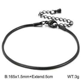 Stainless Steel Black-plating Bracelet