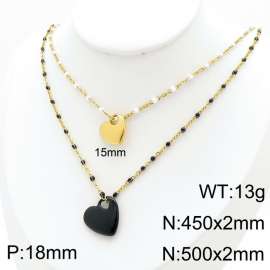 SS Gold-Plating Necklace