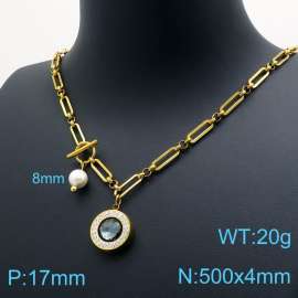 SS Gold-Plating Necklace