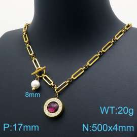 SS Gold-Plating Necklace