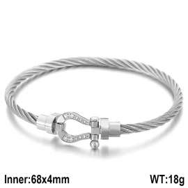 Stainless Steel Wire Bangle