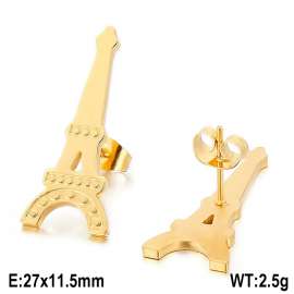 SS Gold-Plating Earring