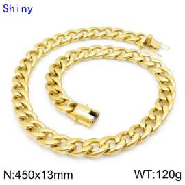 SS Gold-Plating Necklace