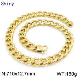 SS Gold-Plating Necklace