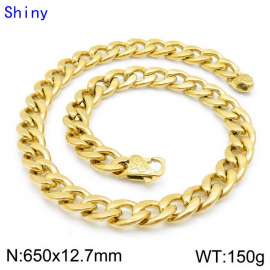 SS Gold-Plating Necklace