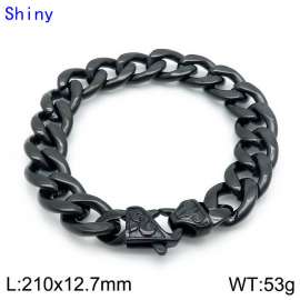 Stainless Steel Black-plating Bracelet