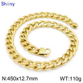 SS Gold-Plating Necklace