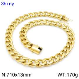 SS Gold-Plating Necklace