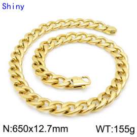 SS Gold-Plating Necklace