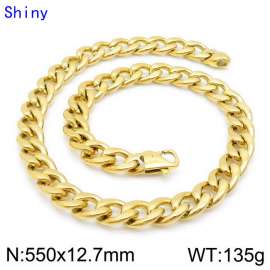 SS Gold-Plating Necklace