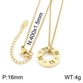 SS Gold-Plating Necklace