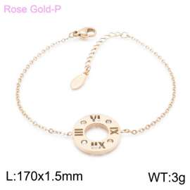 Stainless Steel Rose Gold-plating Bracelet