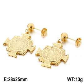 SS Gold-Plating Earring