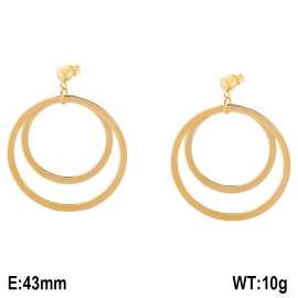 SS Gold-Plating Earring