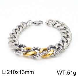 Stainless Steel Gold-plating Bracelet