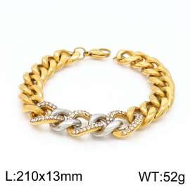 Stainless Steel Gold-plating Bracelet