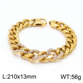 Stainless Steel Gold-plating Bracelet