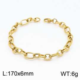 Stainless Steel Gold-plating Bracelet
