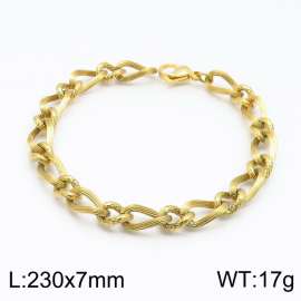 Stainless Steel Gold-plating Bracelet
