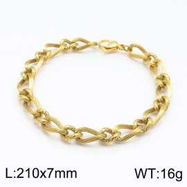 Stainless Steel Gold-plating Bracelet