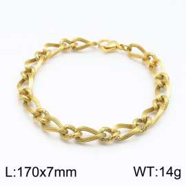 Stainless Steel Gold-plating Bracelet