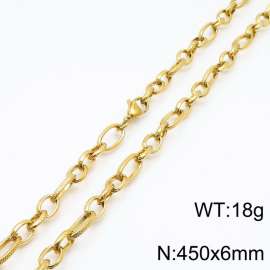 SS Gold-Plating Necklace