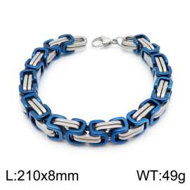 Stainless Steel Blue-plating Bracelet