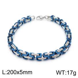 Stainless Steel Blue-plating Bracelet