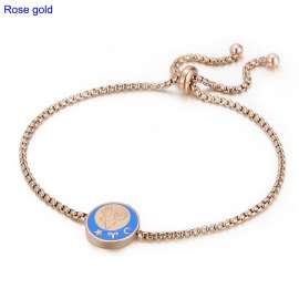 Stainless Steel Rose Gold-plating Bracelet